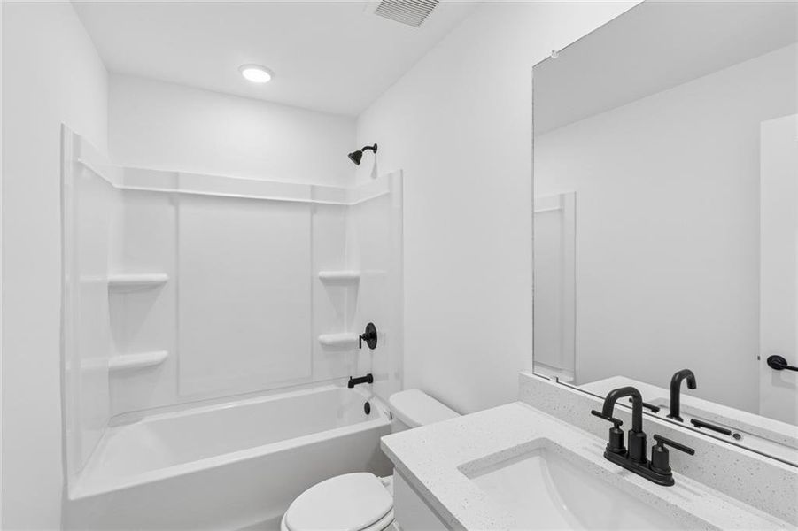 Furnished interior view inside a new home in Grandview Terrace, Canton (Image 6). Furnished interior view inside a new home in Grandview Terrace, Canton (Image 6).