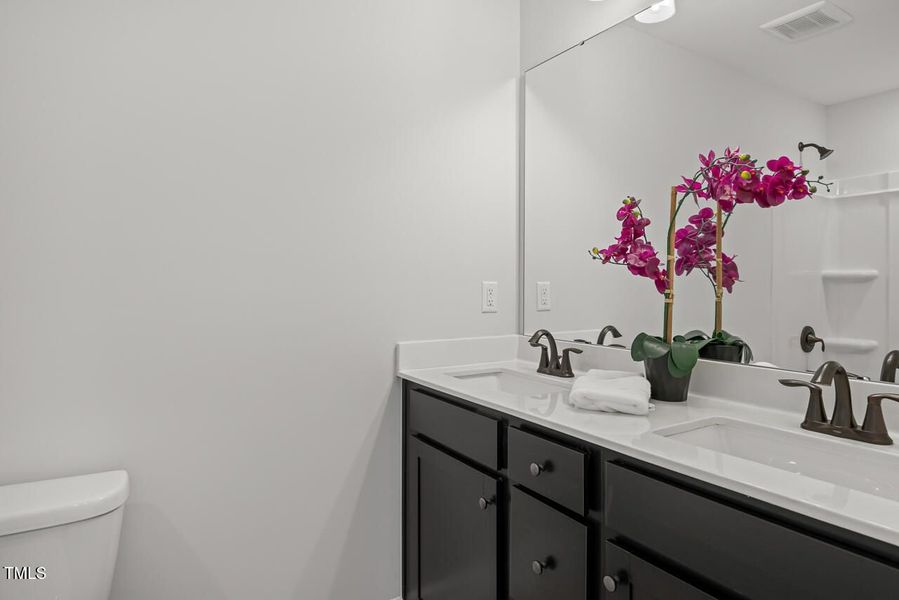 Furnished interior view inside a new home in Wellers Knoll, Lillington (Image 80). Furnished interior view inside a new home in Wellers Knoll, Lillington (Image 80).