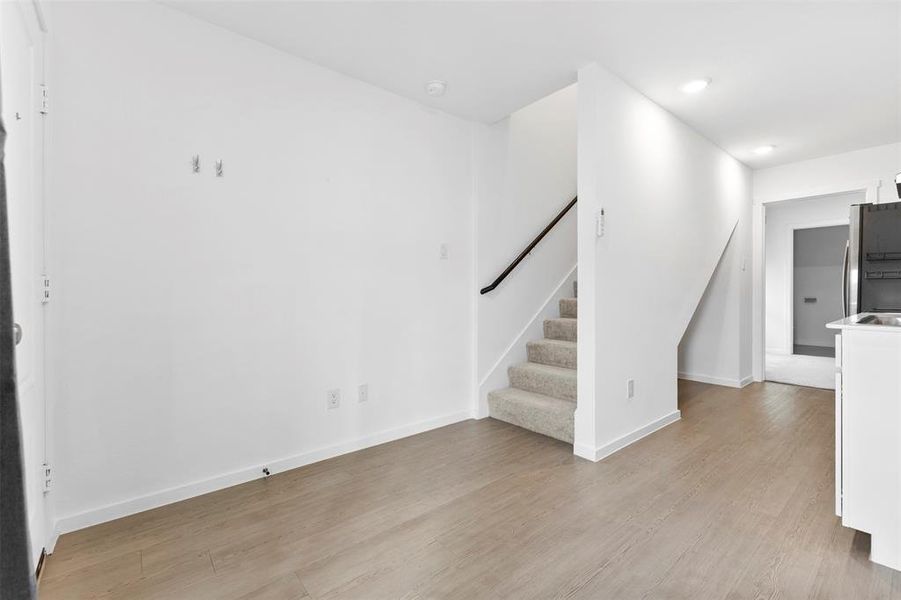 Spacious, unfurnished interior of a new home in Tillage Farms, Princeton (Image 14). Spacious, unfurnished interior of a new home in Tillage Farms, Princeton (Image 14).