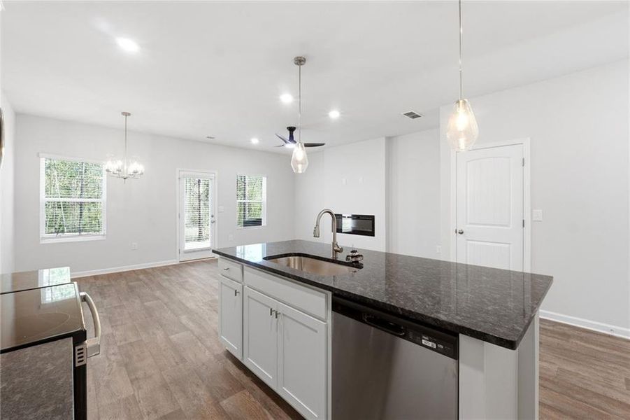 Furnished interior view inside a new home in Azalea Hills, Temple (Image 6).