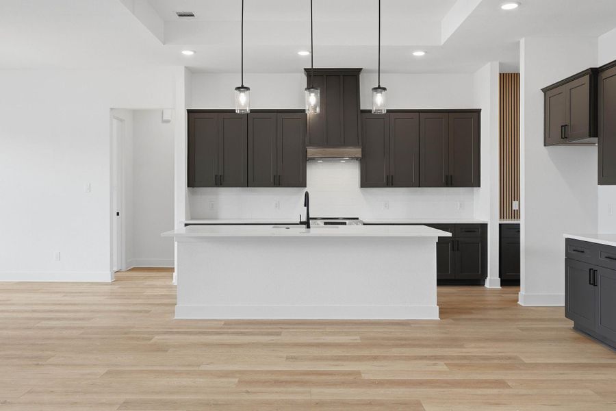 Furnished interior view inside a new home in , New Waverly (Image 17).