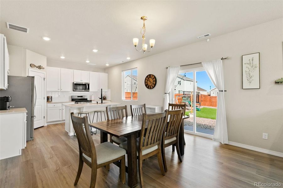 Furnished interior view inside a new home in , Peyton (Image 12).