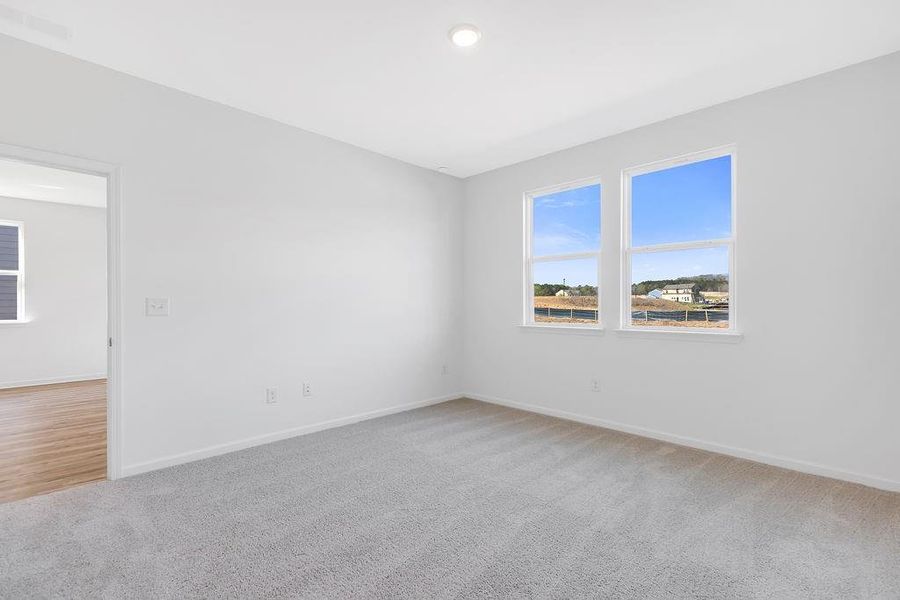 Spacious, unfurnished interior of a new home in Three Rivers, Rome (Image 16). Spacious, unfurnished interior of a new home in Three Rivers, Rome (Image 16).