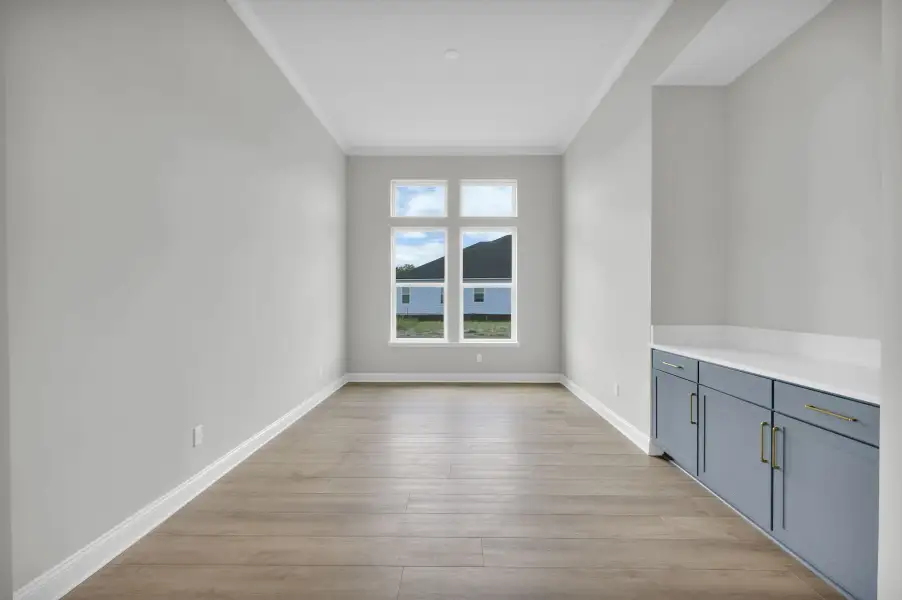 Representative unfurnished interior of a home built from the Tomoka by Riverside Homes in Sagebrush at EverRange, Jacksonville (Image 37).