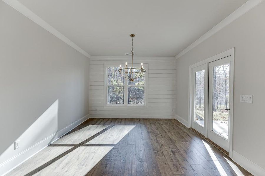 Spacious, unfurnished interior of a new home in , Buford (Image 36).