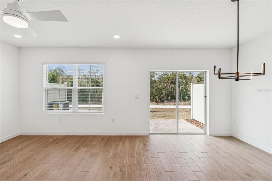 Spacious, unfurnished interior of a new home in Aspire at Canter Creek, Davenport (Image 26). Spacious, unfurnished interior of a new home in Aspire at Canter Creek, Davenport (Image 26).
