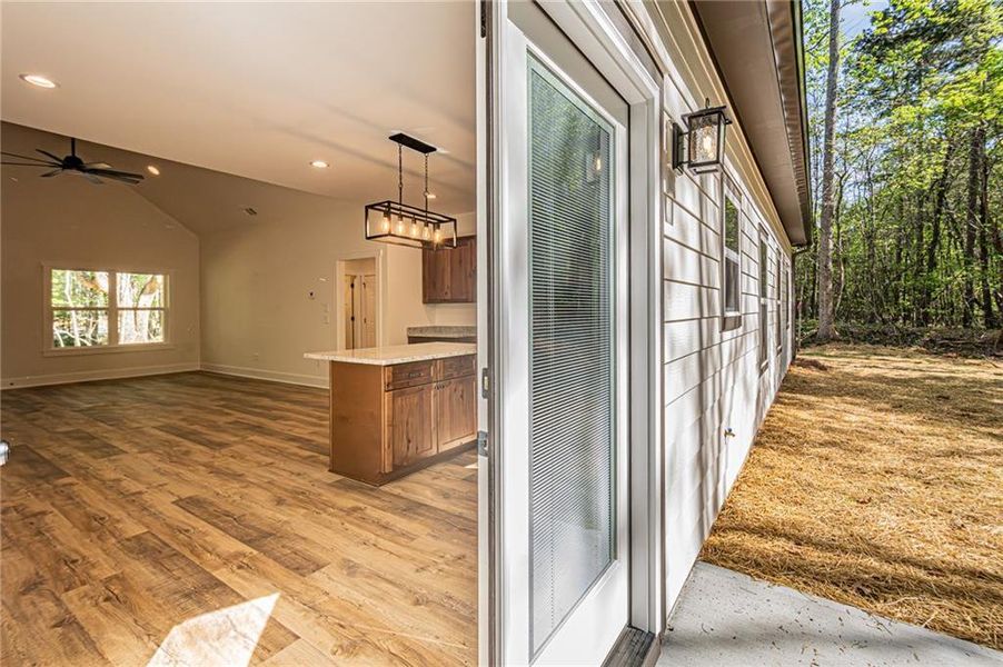 Exterior details and patio area of a home in , Dawsonville (Image 25).