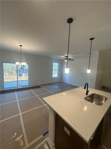 In-progress construction of a new home in Meece Townhomes, Easley, SC (Image 9).