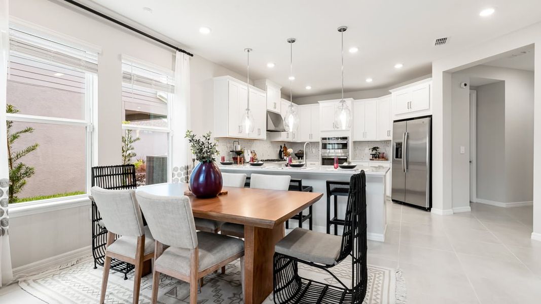 Representative furnished interior of a home built from the Anastasia by Taylor Morrison in Firethorn, Parrish (Image 13).