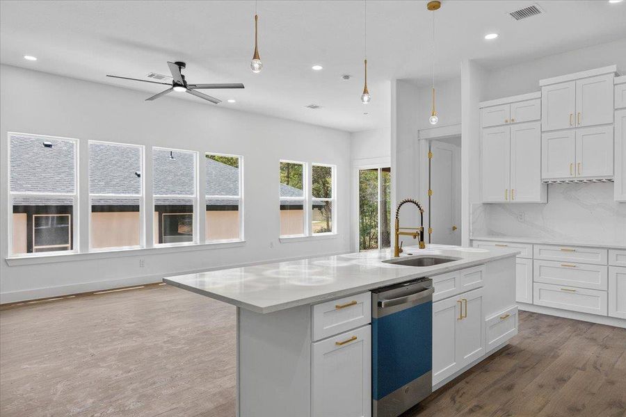Furnished interior view inside a new home in , Bastrop (Image 10).