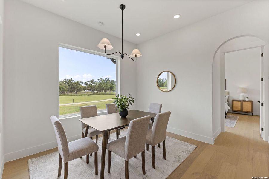 Furnished interior view inside a new home in , Blanco (Image 12). Furnished interior view inside a new home in , Blanco (Image 12).