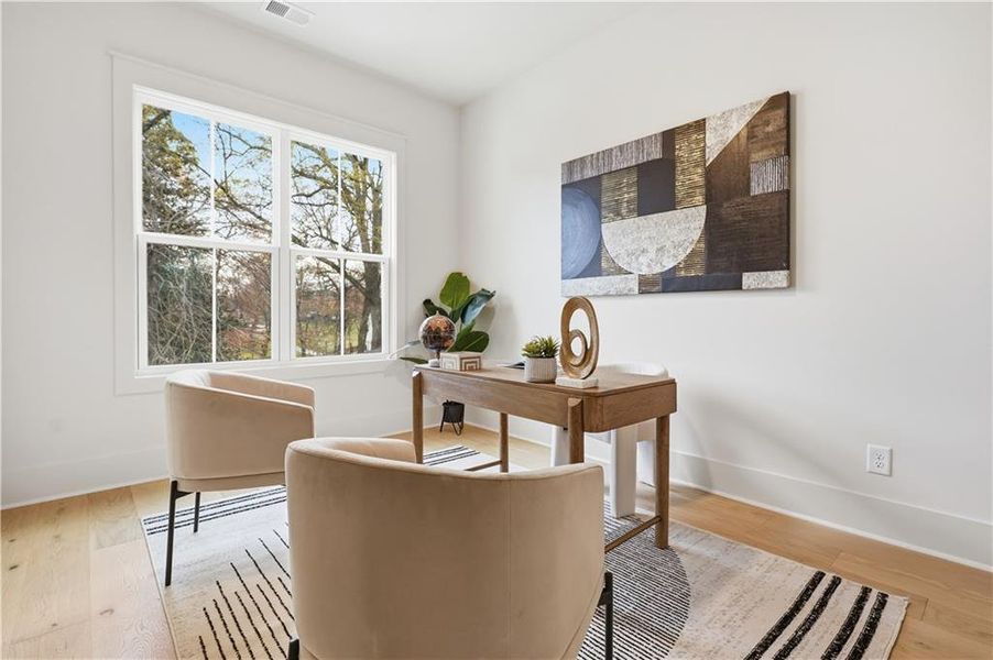 Furnished interior view inside a new home in , Gainesville (Image 14). Furnished interior view inside a new home in , Gainesville (Image 14).