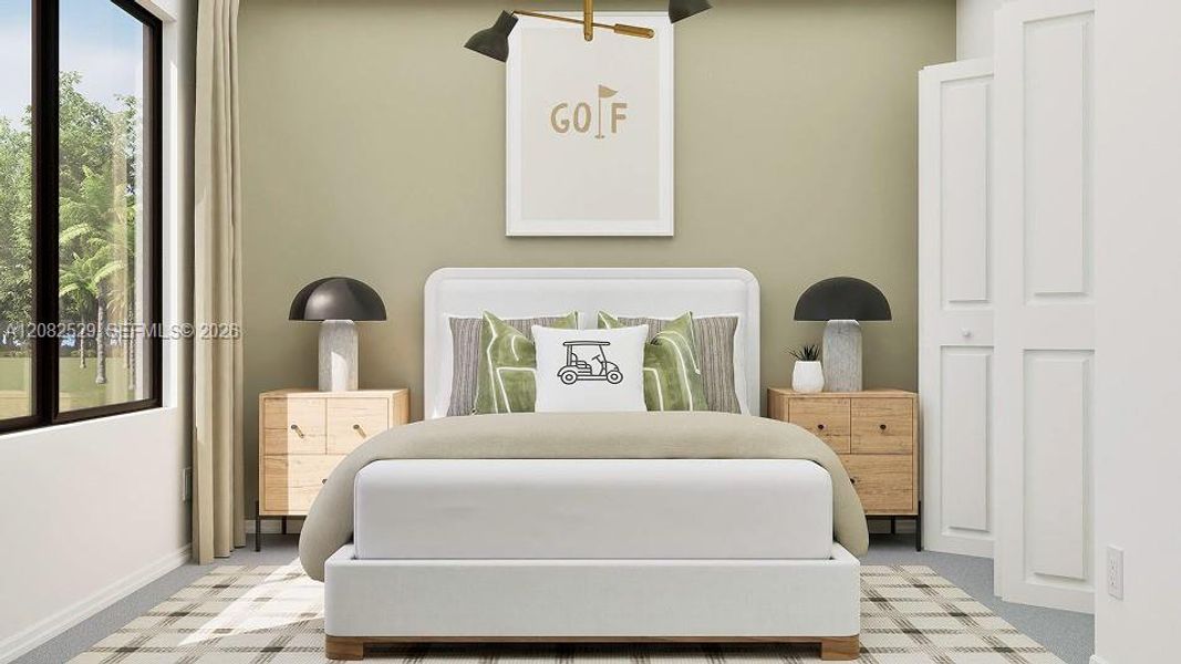Furnished interior view inside a new home in Solterra, Sunrise (Image 12).