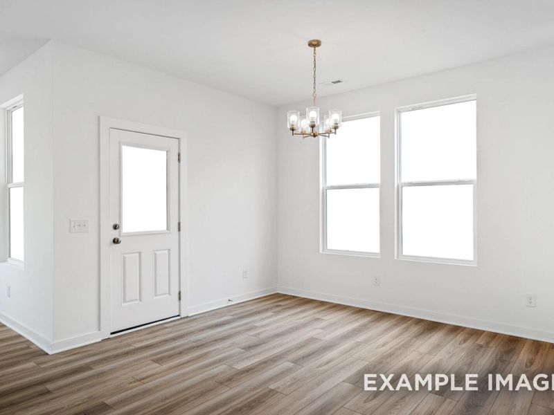 Representative unfurnished interior of a home built from the The Murray B by Davidson Homes LLC in Sage Farms, White House (Image 20). Representative unfurnished interior of a home built from the The Murray B by Davidson Homes LLC in Sage Farms, White House (Image 20).