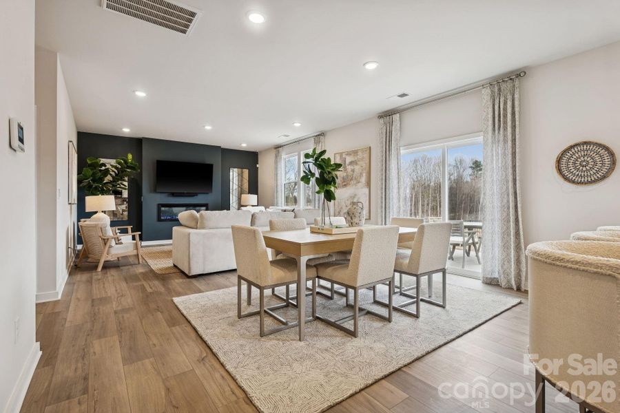 Furnished interior view inside a new home in Grants Landing, Salisbury (Image 8).
