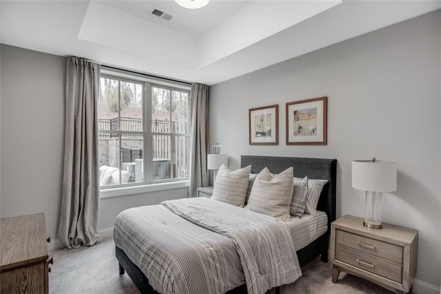 Furnished interior view inside a new home in , Suwanee (Image 26).