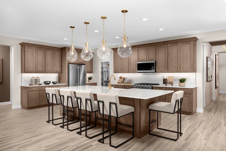 Representative furnished interior of a home built from the Crimson by Mattamy Homes in Covena Pointe, Tucson (Image 9).