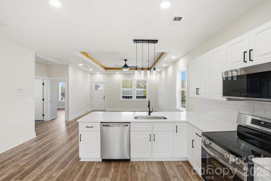 Furnished interior view inside a new home in , Concord (Image 10).