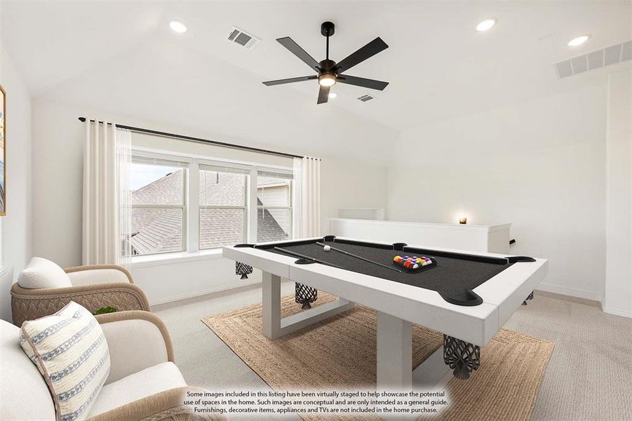 Furnished interior view inside a new home in Meraki, Forney (Image 16).