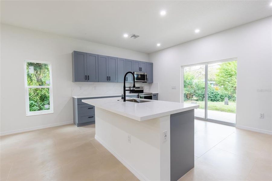 Furnished interior view inside a new home in , Sebring (Image 12).