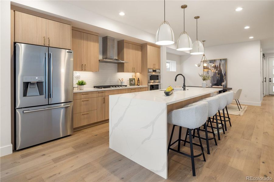 Furnished interior view inside a new home in , Denver (Image 26).
