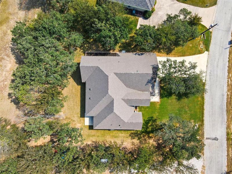 Aerial view of property and surrounding area Aerial view of property and surrounding area