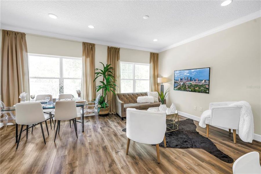 Furnished interior view inside a new home in , Tampa (Image 10).