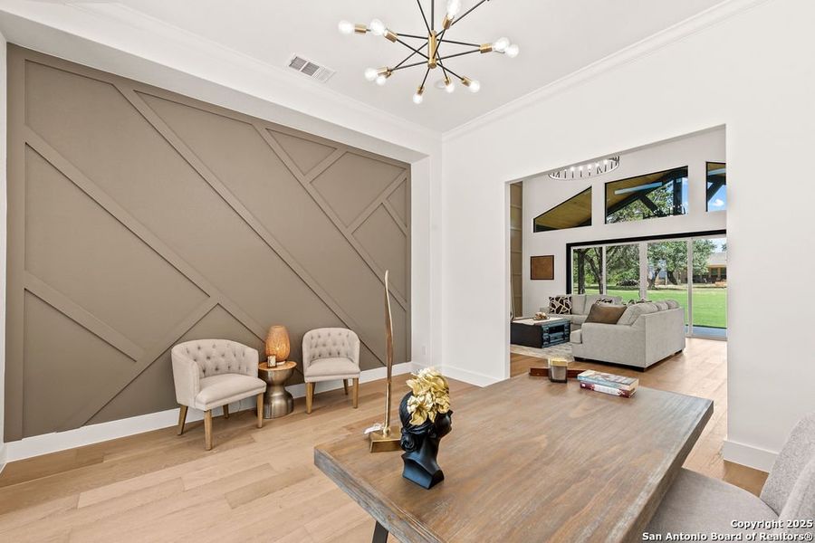 Furnished interior view inside a new home in , Canyon Lake (Image 10). Furnished interior view inside a new home in , Canyon Lake (Image 10).