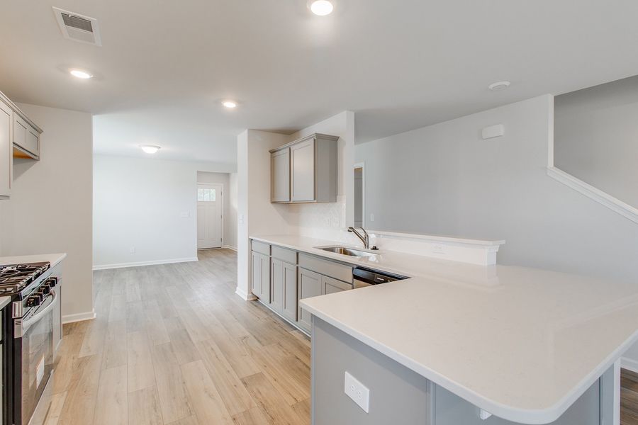 Furnished interior view inside a new home in Winston Point, Gilbert (Image 7). Furnished interior view inside a new home in Winston Point, Gilbert (Image 7).