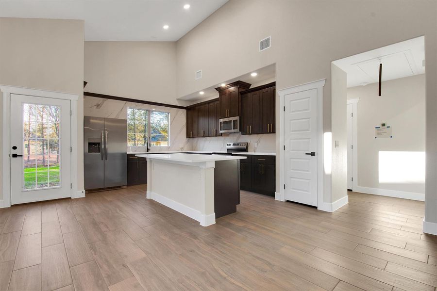 Furnished interior view inside a new home in , Bastrop (Image 8).