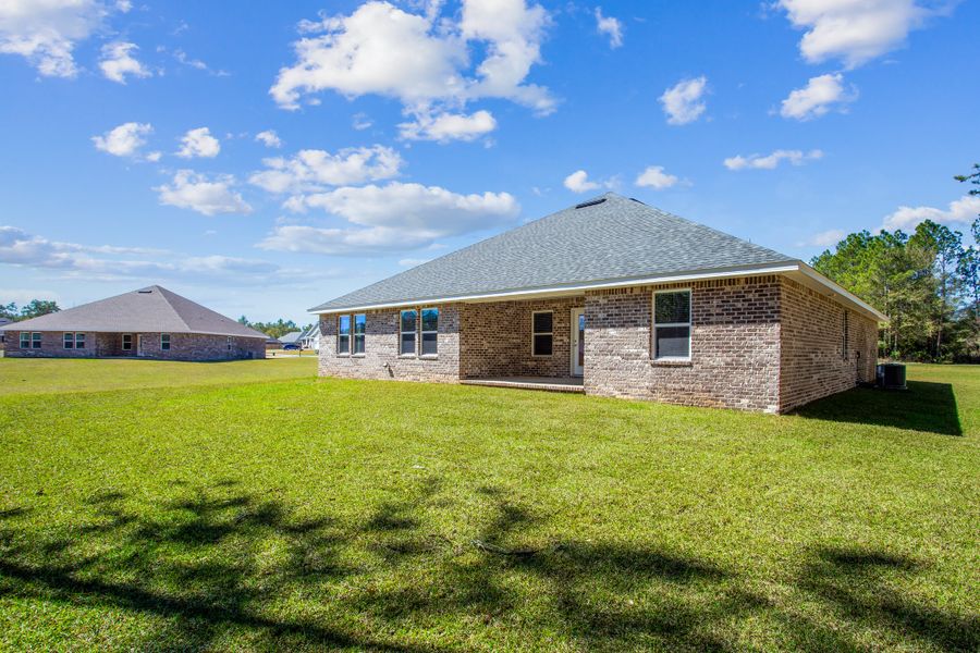 Representative exterior details of a home built from the The Turquoise by Herbst Homes in Walther Reserve, Milton (Image 80).