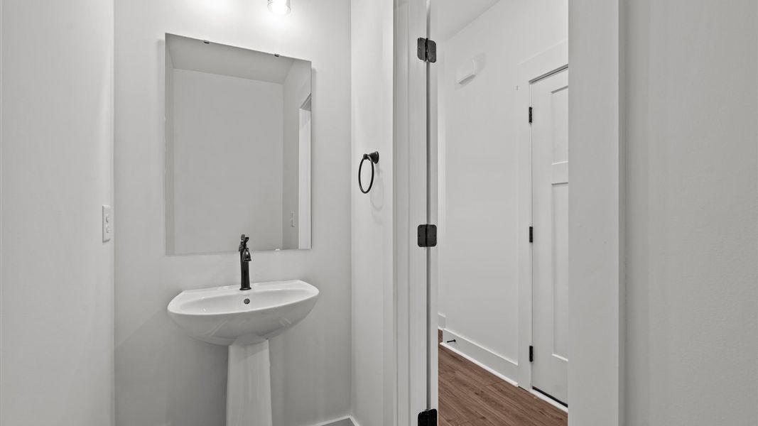 Furnished interior view inside a new home in Aspen Ridge, Lyman (Image 6).