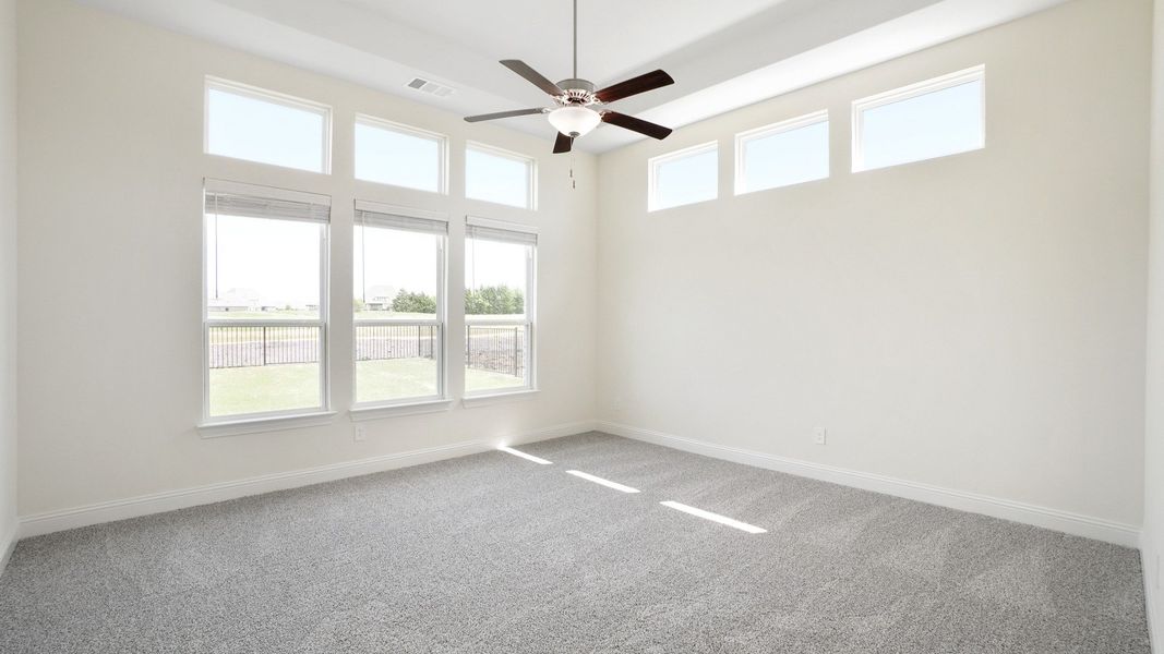 Representative furnished interior of a home built from the Dartmouth by DRB Homes in Brookewater, Rosenberg (Image 10).