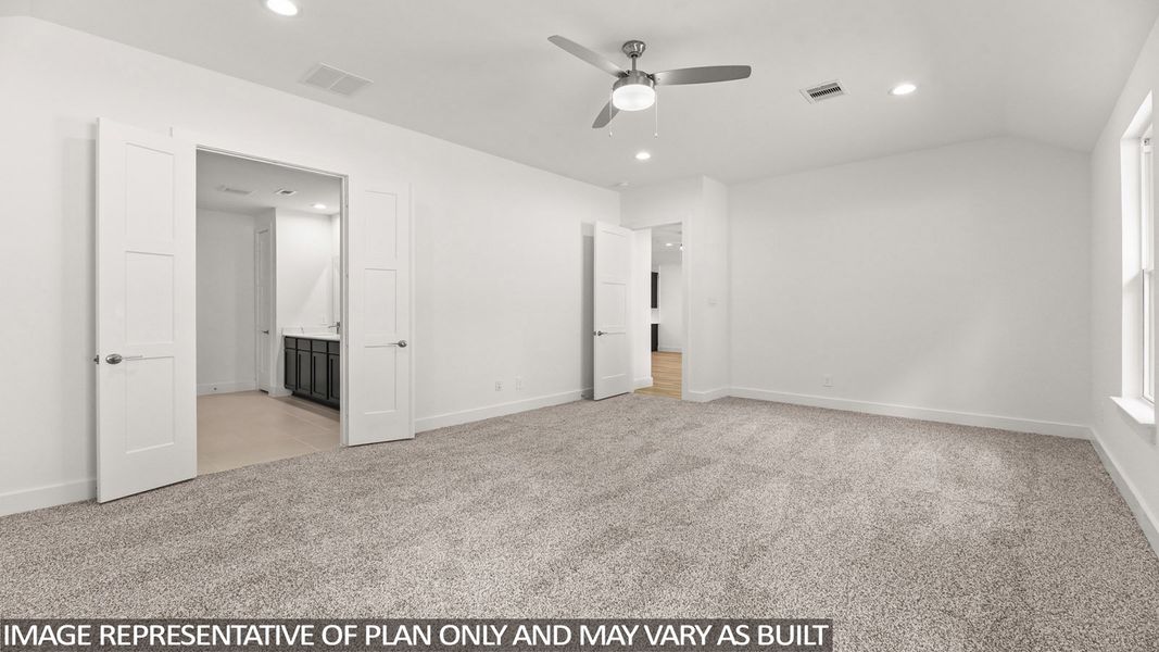 Representative unfurnished interior of a home built from the Onyx by D.R. Horton in Mill Creek Estates, Magnolia (Image 23). Representative unfurnished interior of a home built from the Onyx by D.R. Horton in Mill Creek Estates, Magnolia (Image 23).
