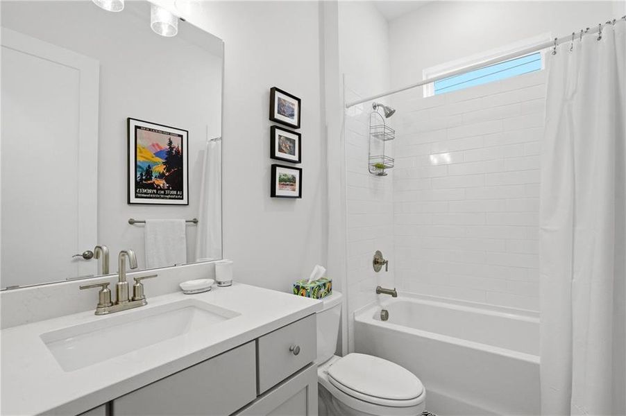 Furnished interior view inside a new home in , Flowery Branch (Image 14).