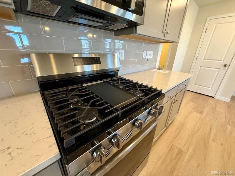 Close-up of interior finishes inside a home in , Watkins (Image 12).
