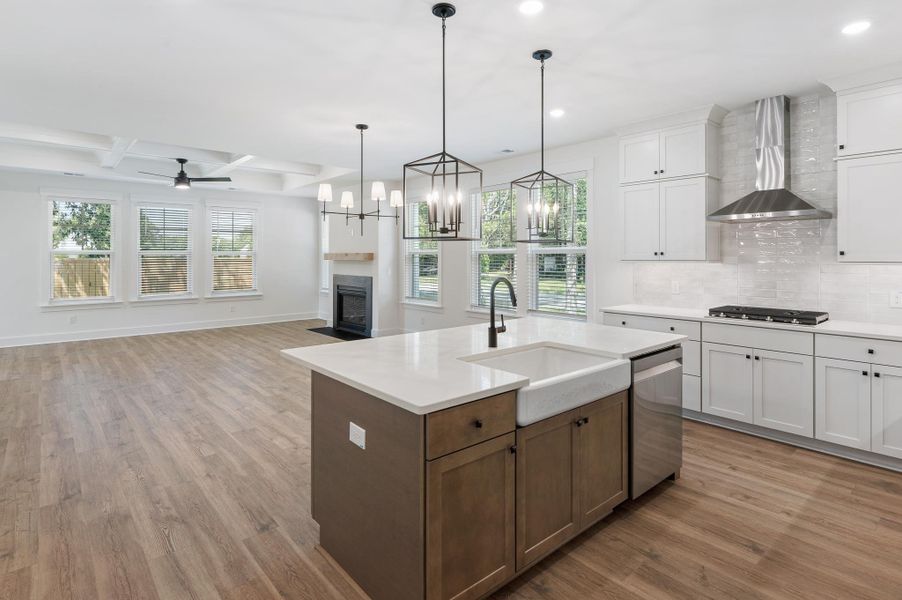 Furnished interior view inside a new home in Huckleberry Estates, Conway (Image 7).