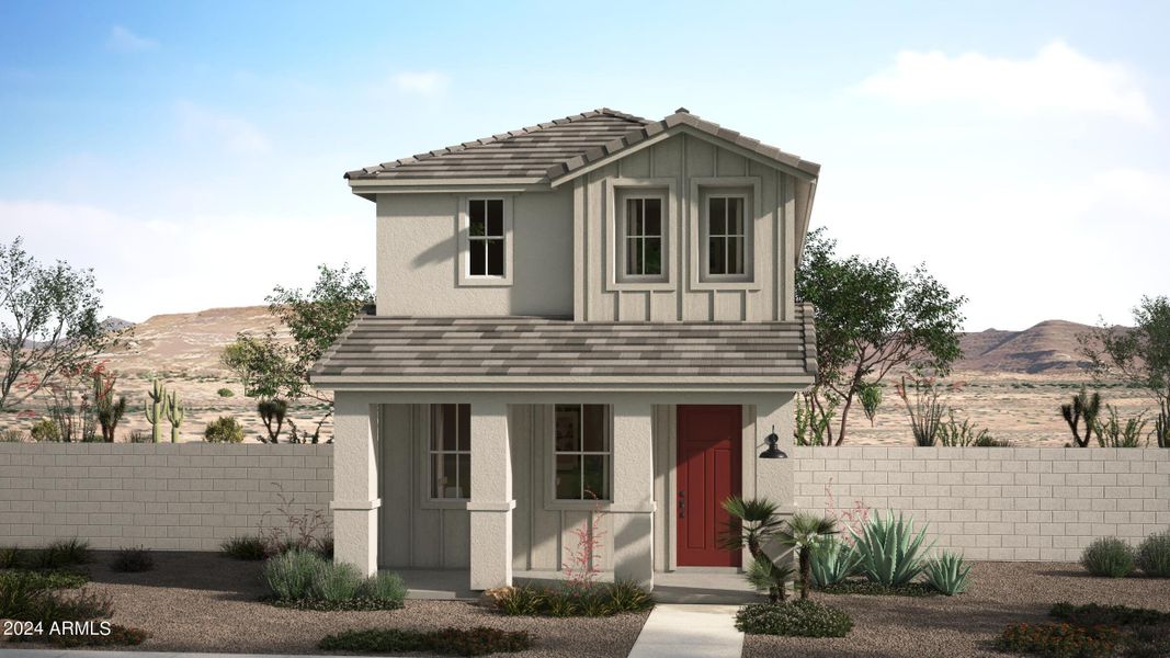 Lot 9 - Exterior Rendering