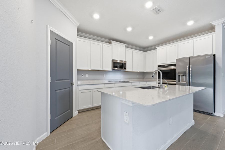 Furnished interior view inside a new home in St Augustine Lakes: St Augustine Lakes 50S, St. Augustine (Image 6). Furnished interior view inside a new home in St Augustine Lakes: St Augustine Lakes 50S, St. Augustine (Image 6).
