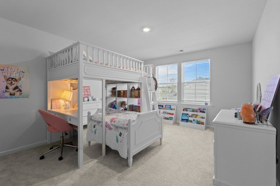 Furnished interior view inside a new home in Sweetgrass at Summers Corner, Summerville (Image 33).