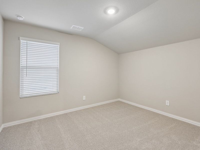 Spacious, unfurnished interior of a new home in Parks at Foster Crossing - Spring Series, Anna (Image 15). Spacious, unfurnished interior of a new home in Parks at Foster Crossing - Spring Series, Anna (Image 15).