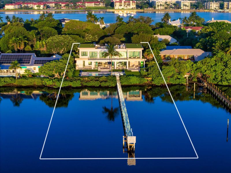 Front exterior of a new home in , Lantana, FL, highlighting curb appeal (Image 23).