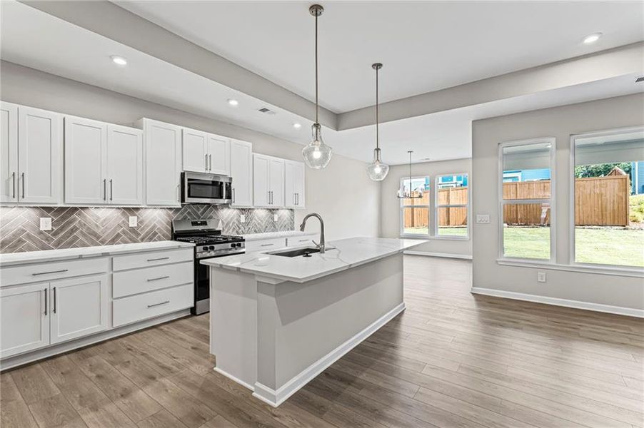 Furnished interior view inside a new home in The Reserve At Liberty Park, Braselton (Image 10). Furnished interior view inside a new home in The Reserve At Liberty Park, Braselton (Image 10).