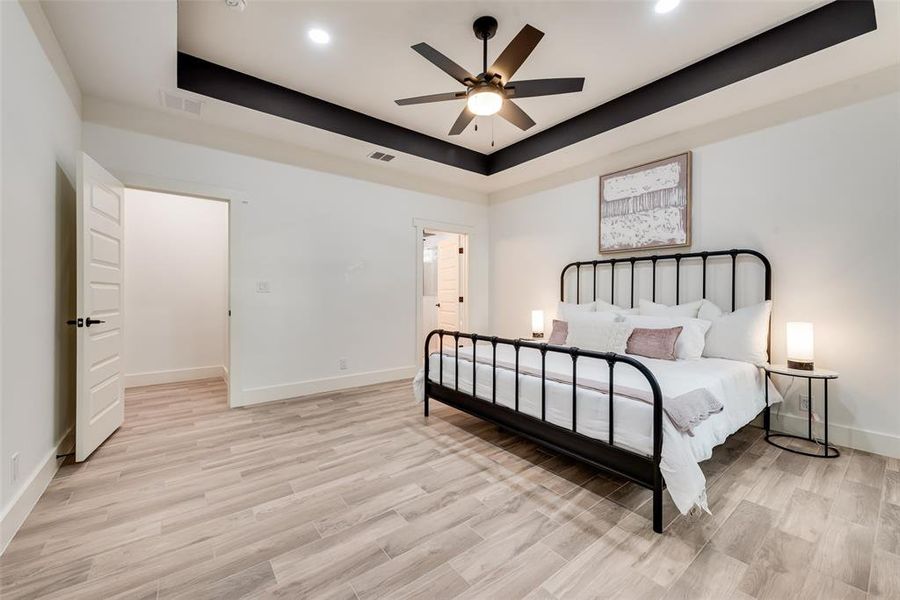 Furnished interior view inside a new home in , Fort Worth (Image 27).