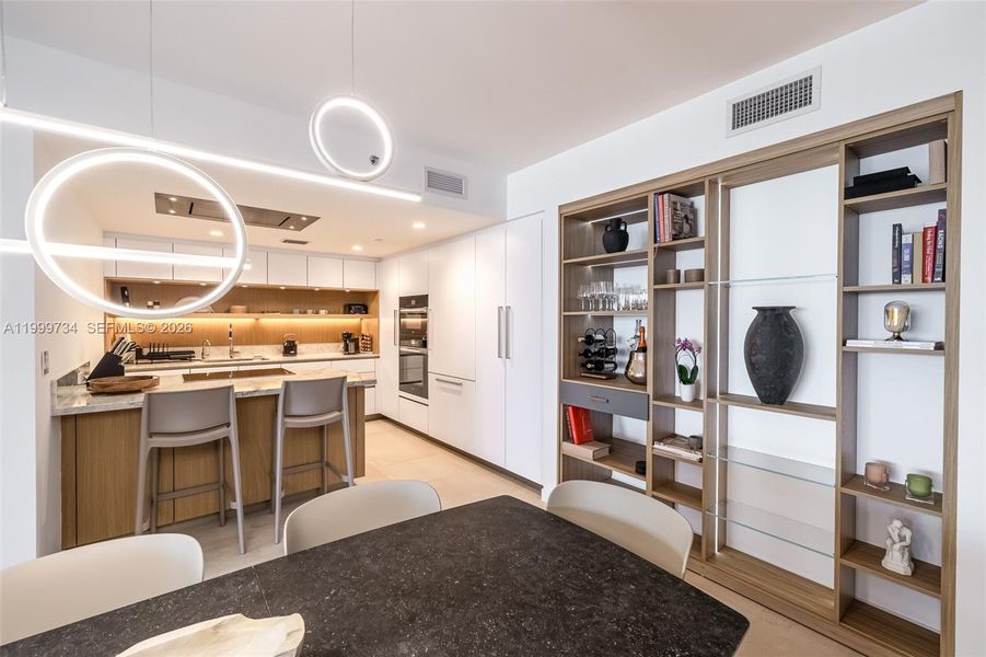 Furnished interior view inside a new home in , Bay Harbor Islands (Image 17).