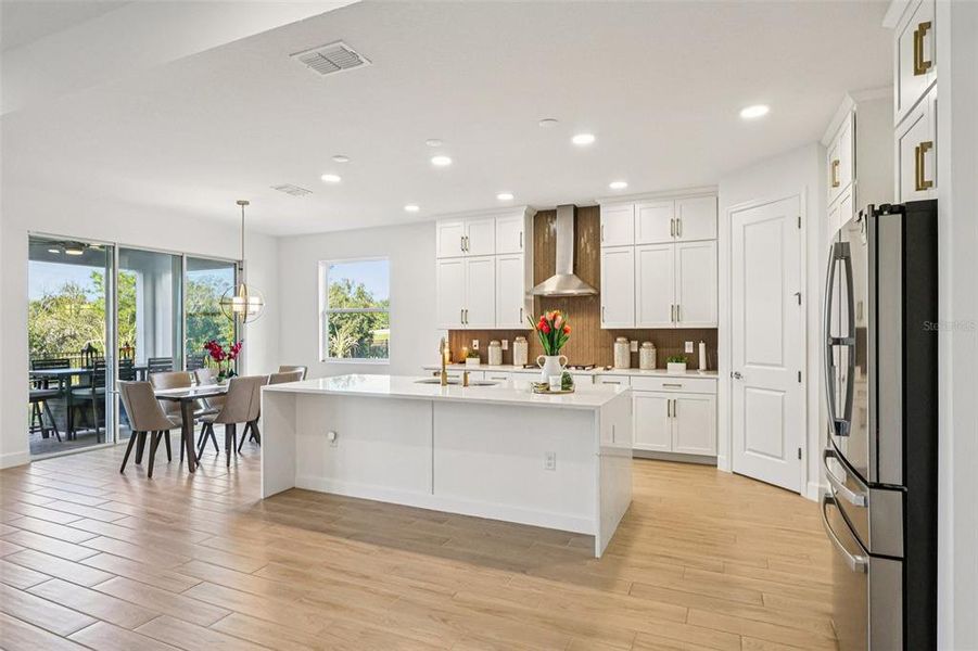 Furnished interior view inside a new home in , Apopka (Image 32).