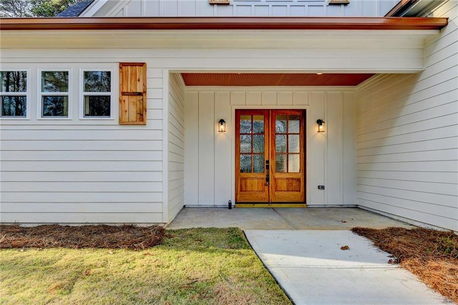 Exterior details and patio area of a home in , Lawrenceville (Image 32).