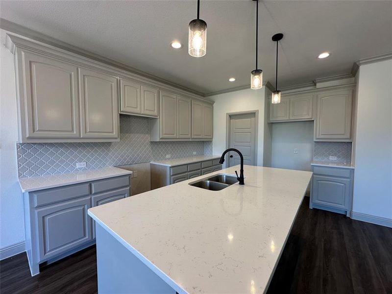 Furnished interior view inside a new home in , Cleburne (Image 9).