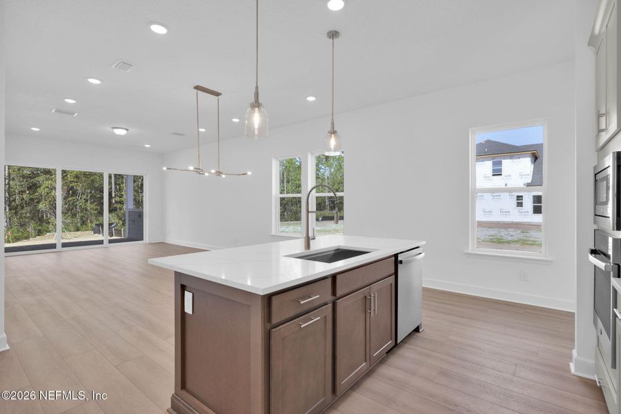 Furnished interior view inside a new home in , Ponte Vedra (Image 10).