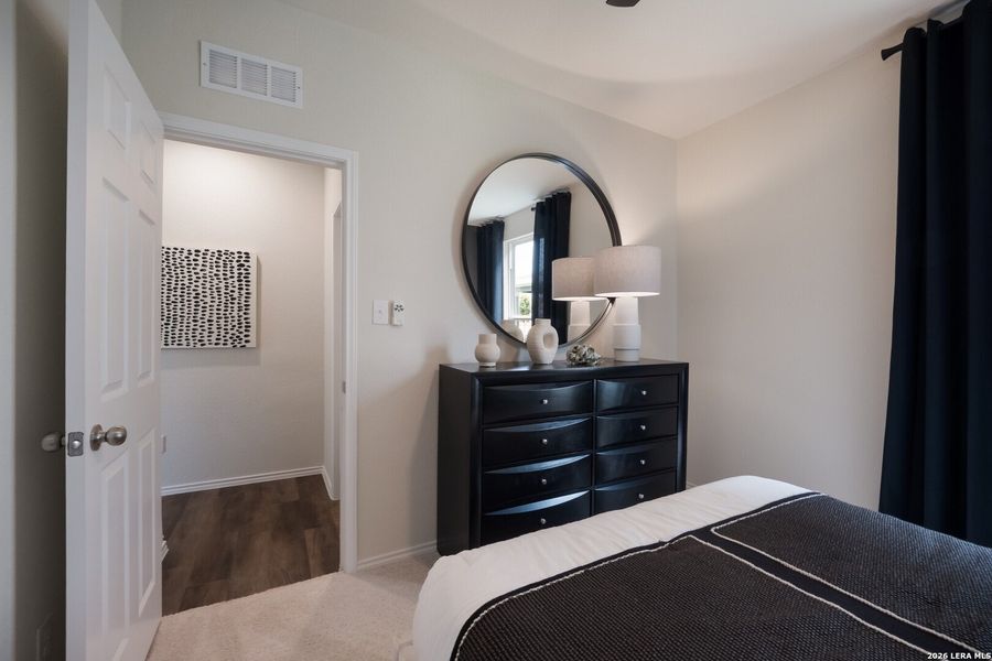 Furnished interior view inside a new home in , New Braunfels (Image 6).